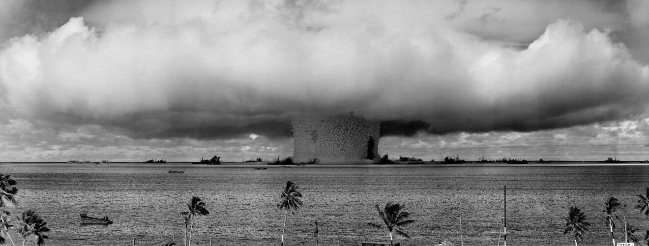 Un champignon nucléaire provoqué par l'explosion d'une bombe nucléaire - Pixabay